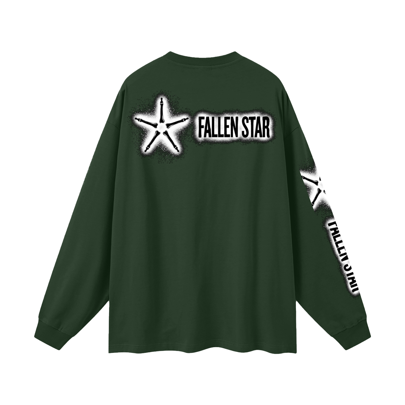 fallenstar Oversized Unisex Long Sleeve T-Shirt