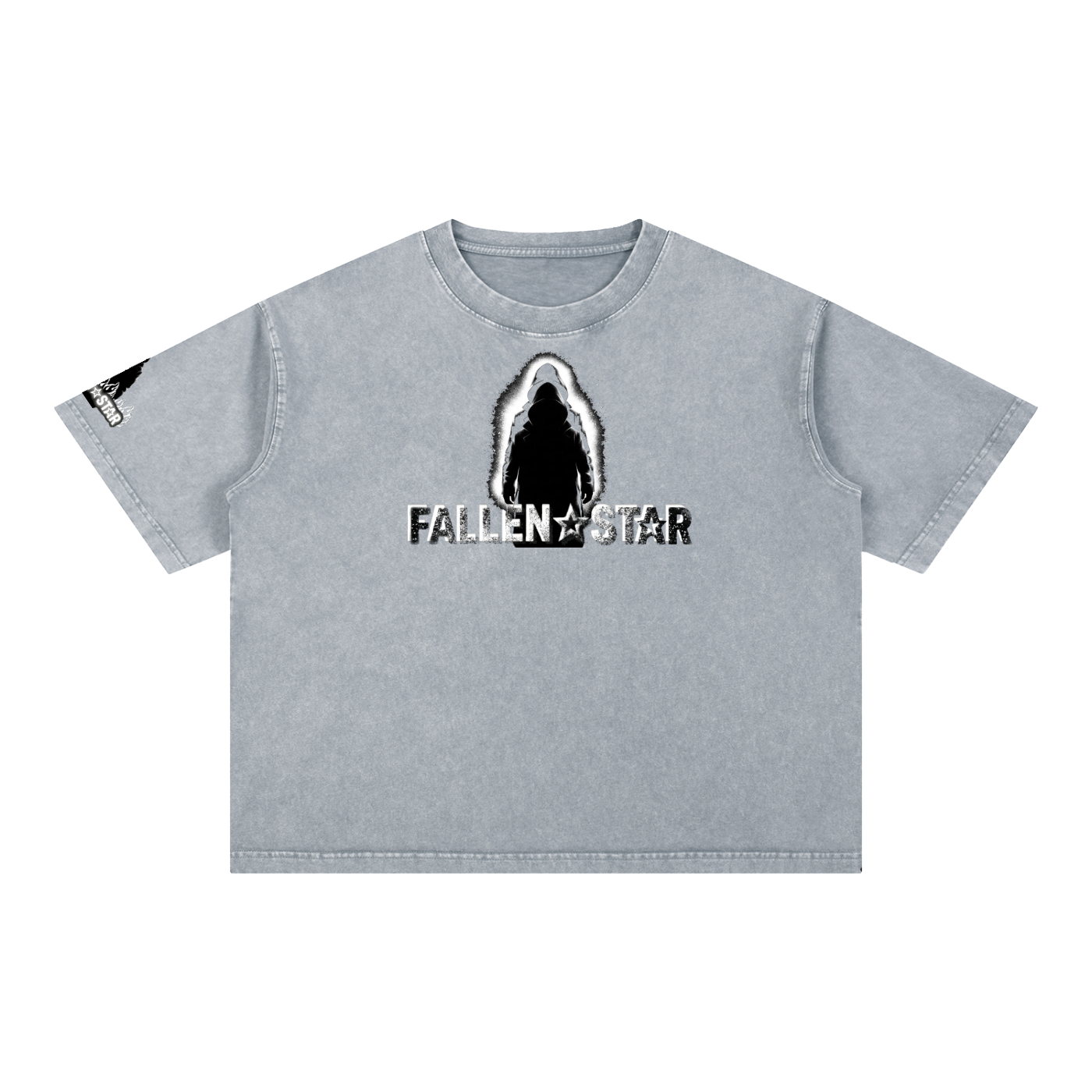 fallenstar Mineral Wash Boxy Cotton T-Shirt