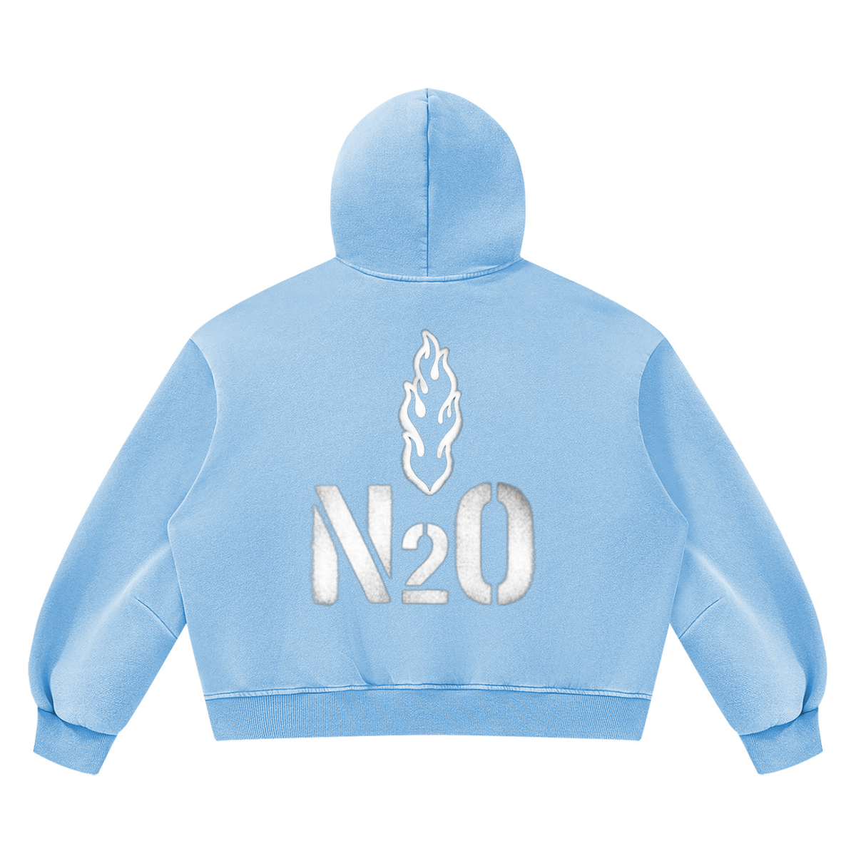 fallenstar Unisex Vintage Wash Boxy Fleece Hoodie
