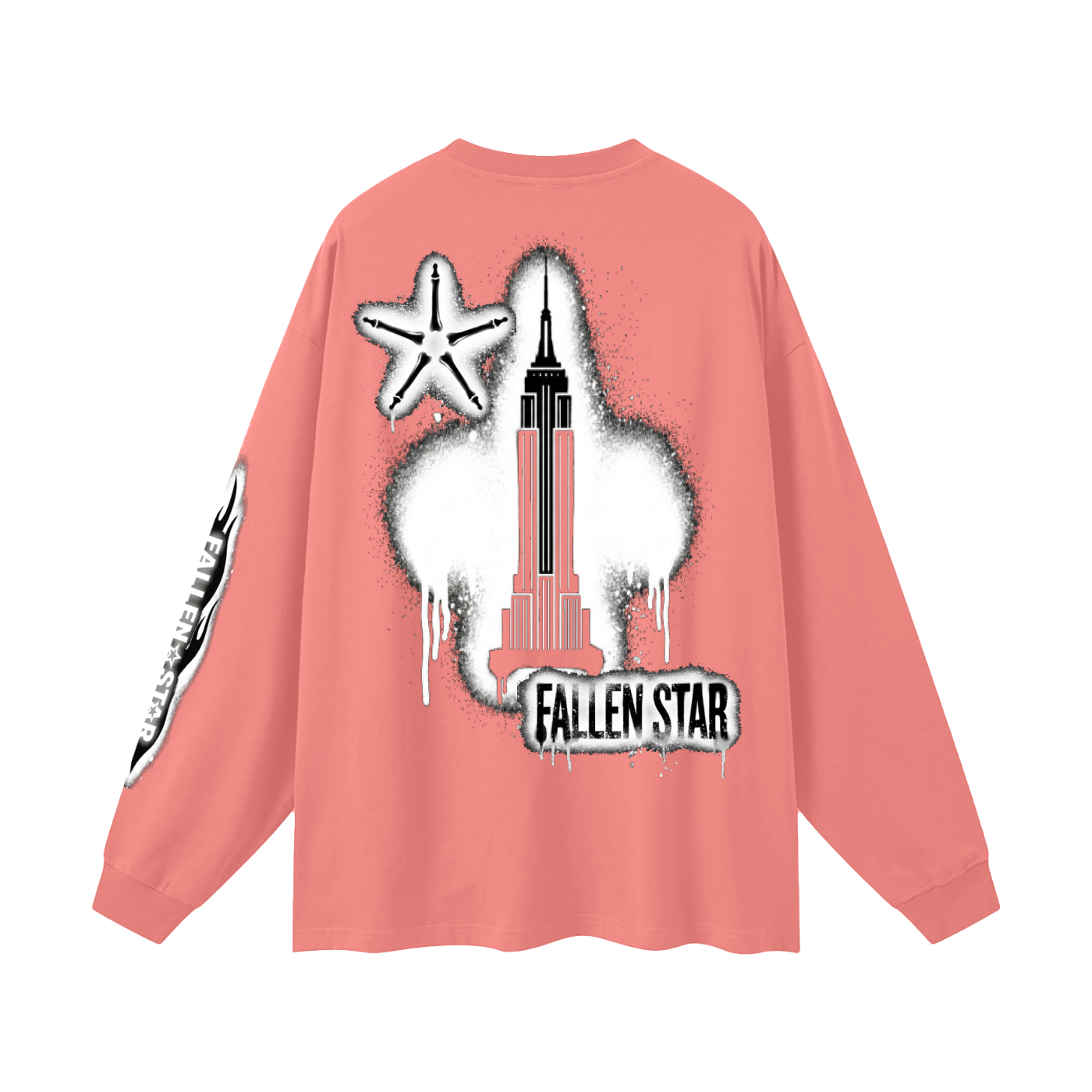 fallenstar Oversized Unisex Long Sleeve T-Shirt
