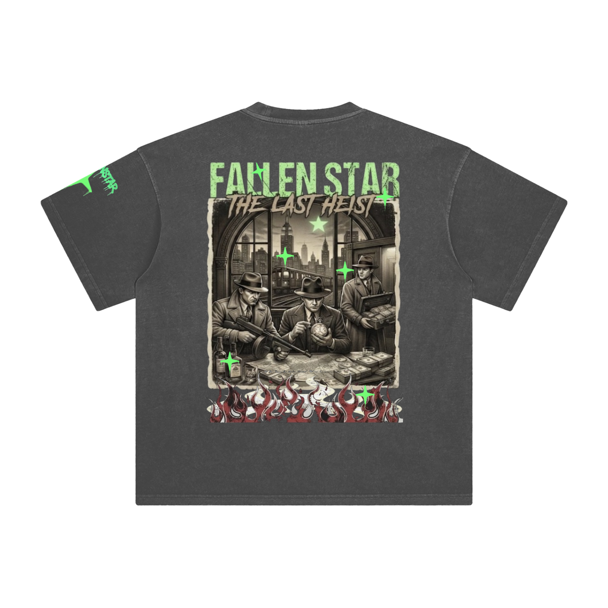 fallenstar Enzyme Washed T-Shirt