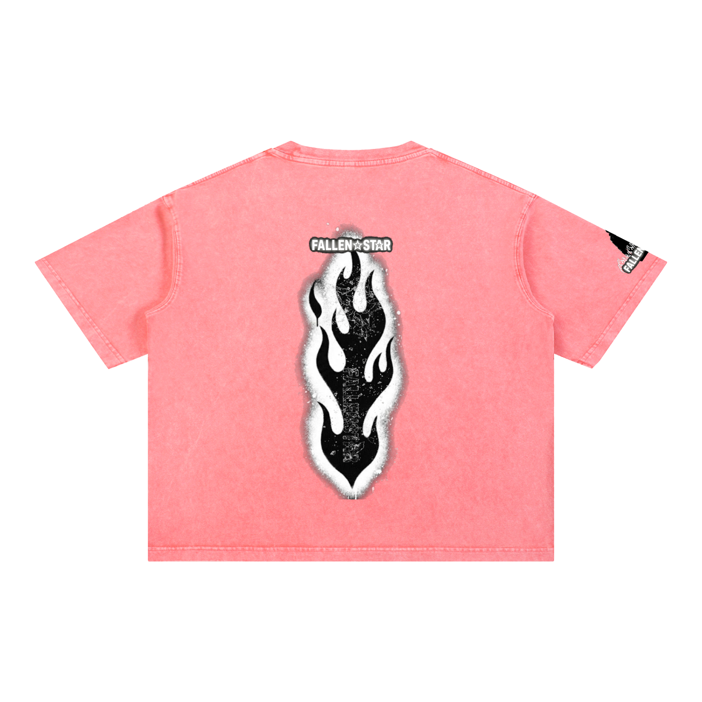 fallenstar Mineral Wash Boxy Cotton T-Shirt