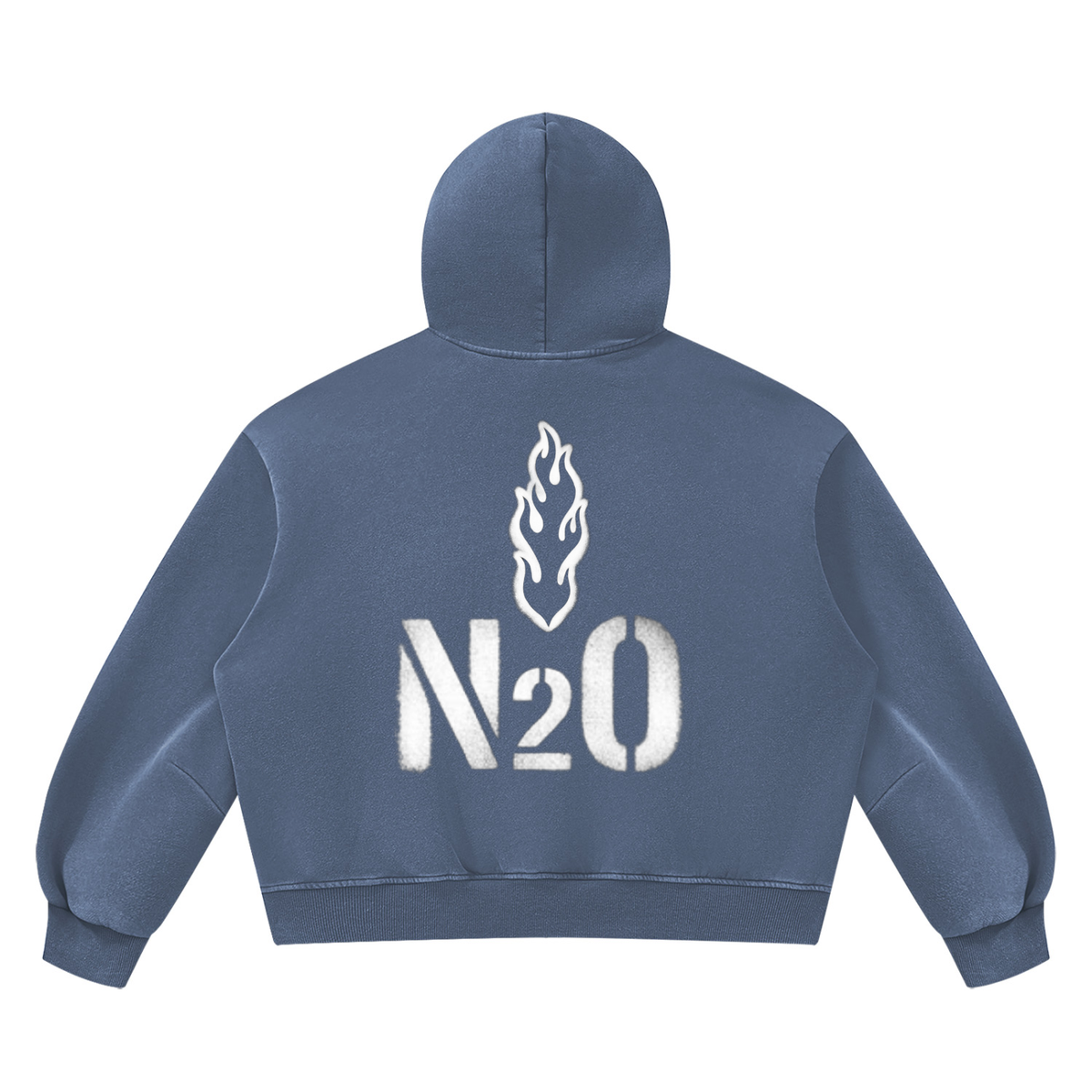 fallenstar Unisex Vintage Wash Boxy Fleece Hoodie