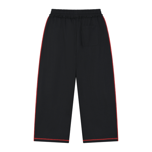 Unisex Raw Edge Topstitch Sweatpants