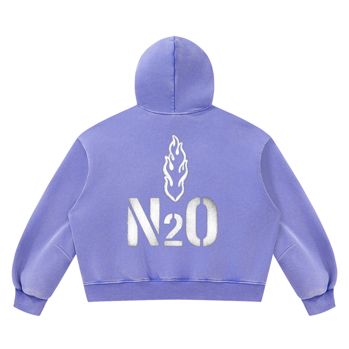fallenstar Unisex Vintage Wash Boxy Fleece Hoodie