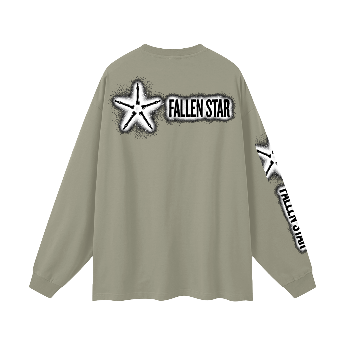 fallenstar Oversized Unisex Long Sleeve T-Shirt