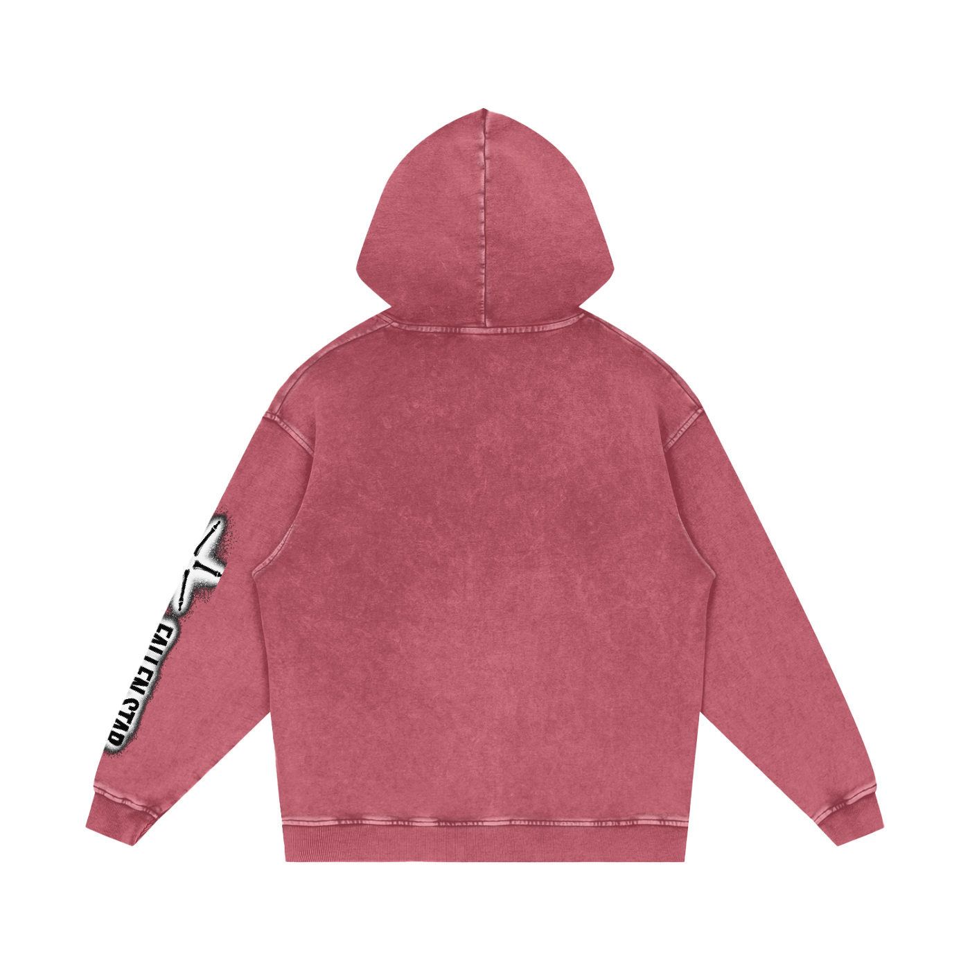 fallenstar Snow Washed Loose Cotton Hoodie