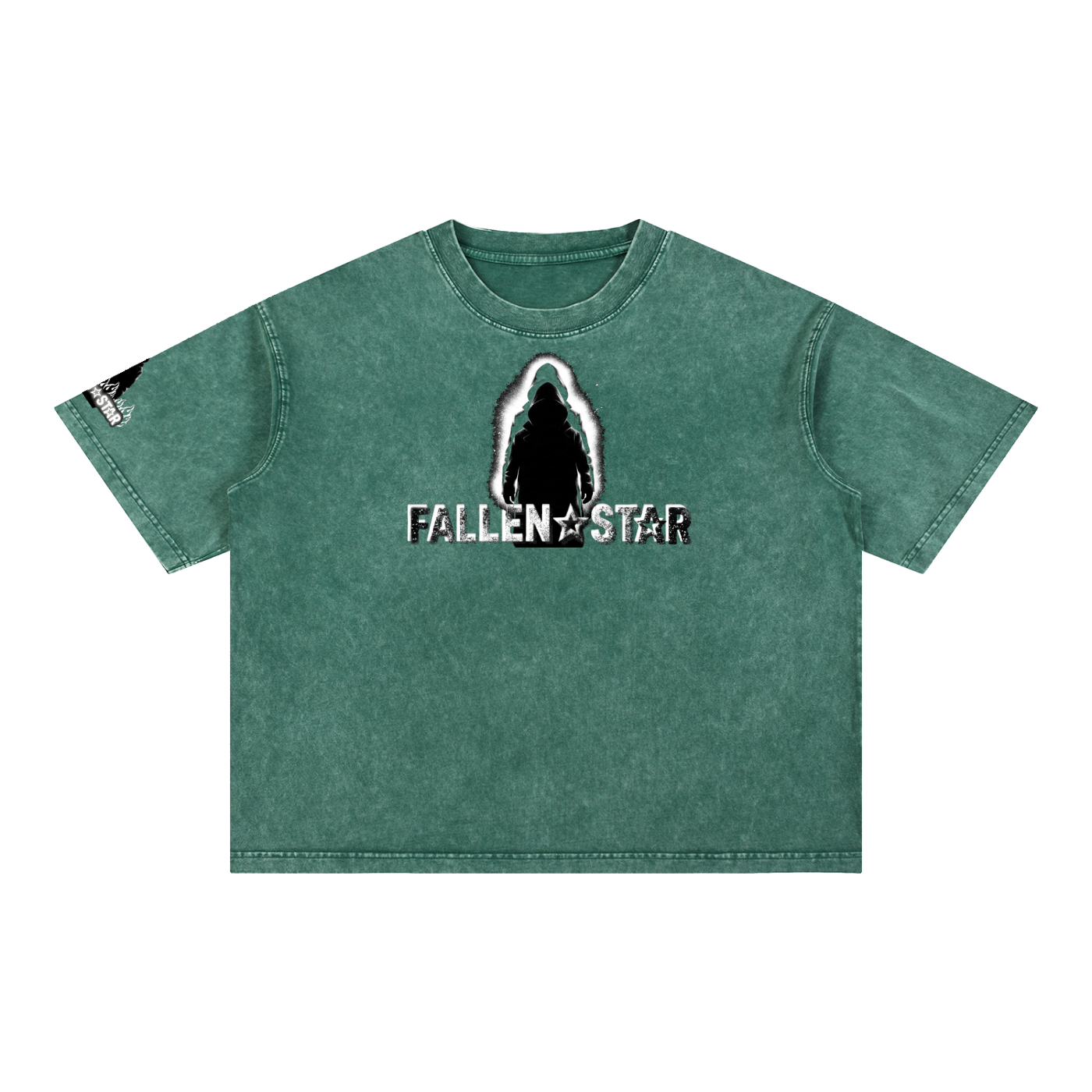 fallenstar Mineral Wash Boxy Cotton T-Shirt