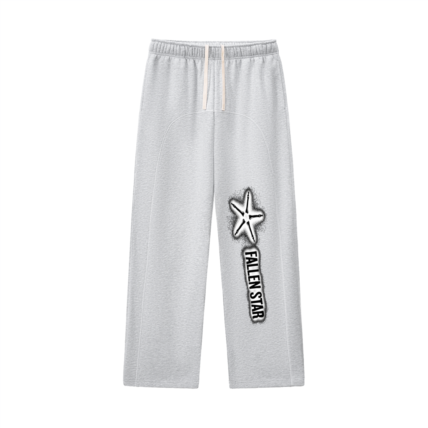 fallenstar Contrast-Stitched Fleece Sweatpants