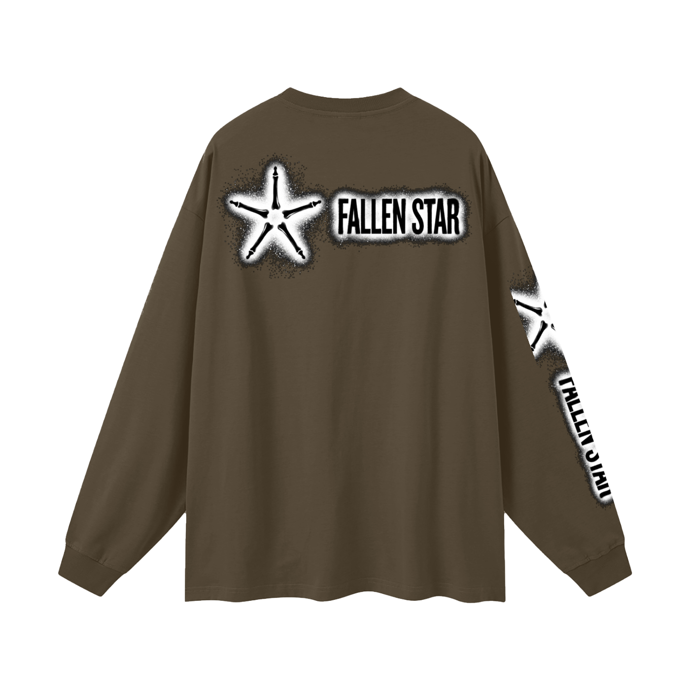fallenstar Oversized Unisex Long Sleeve T-Shirt