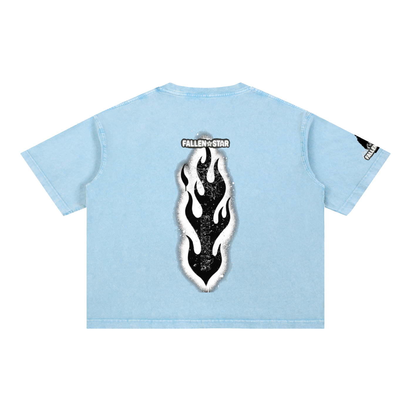 fallenstar Mineral Wash Boxy Cotton T-Shirt