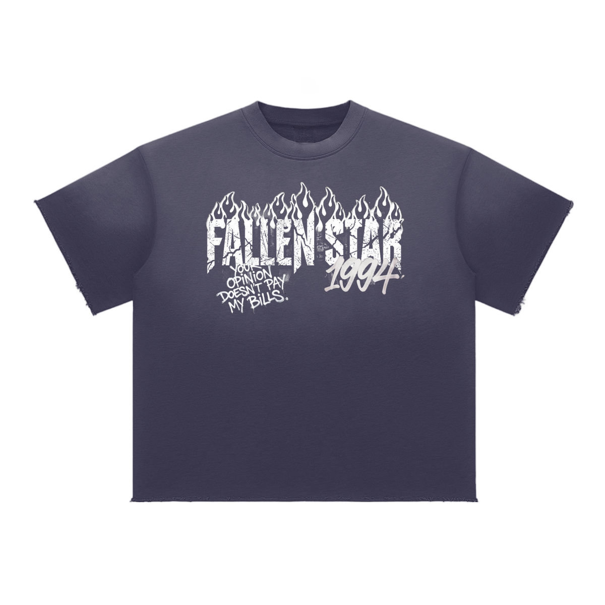 fallenstar Sun Fade Raw Edge T-Shirt