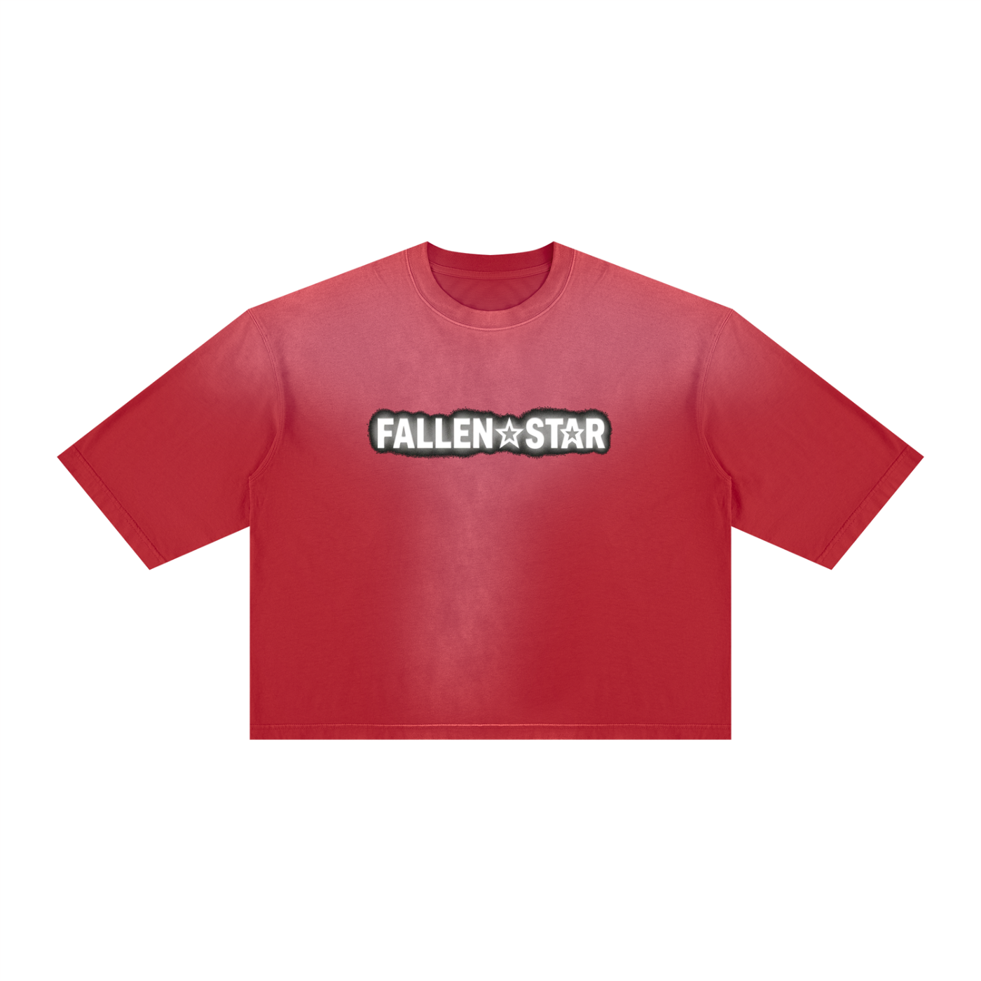 fallenstar Unisex Vintage Wash Sunfade Boxy T-Shirt