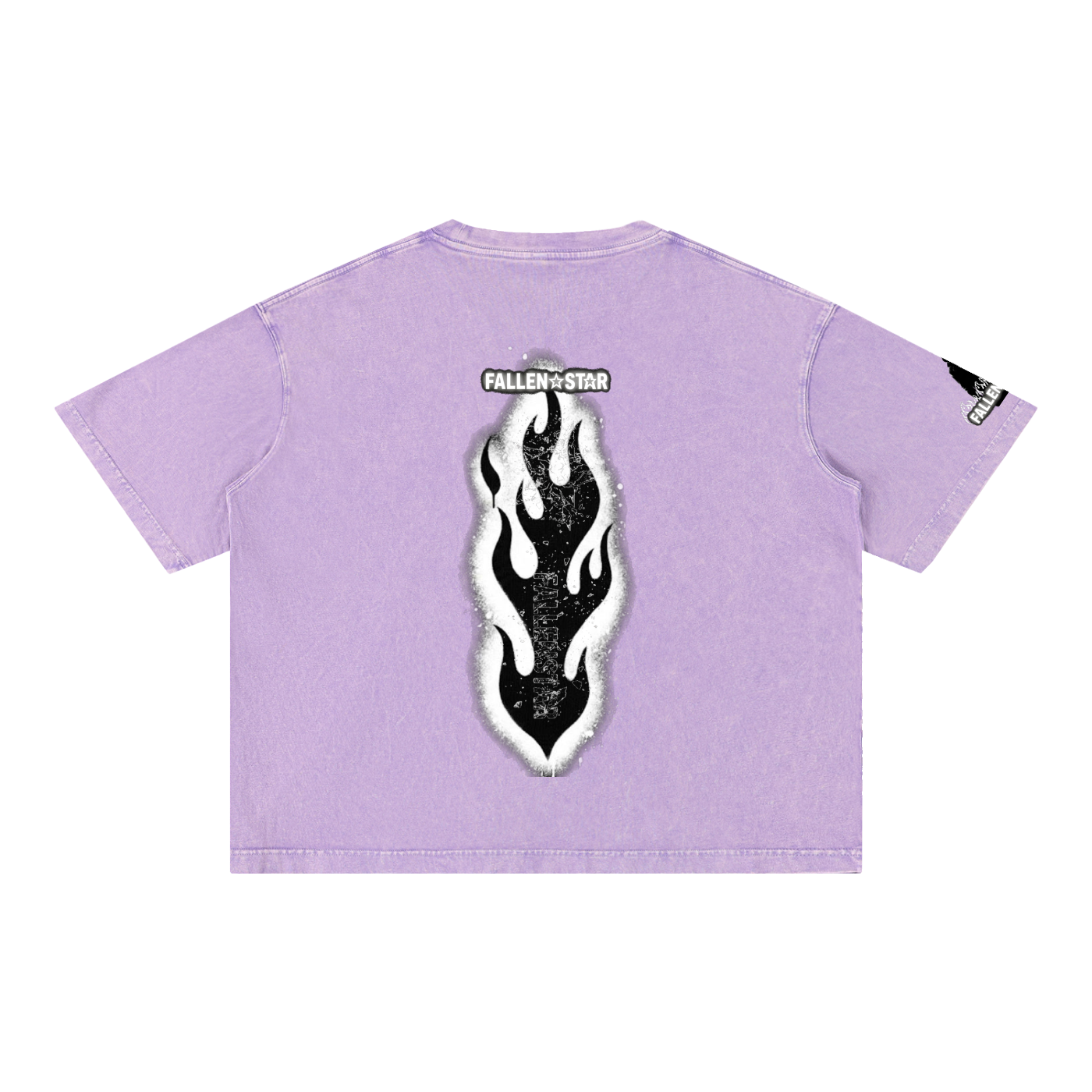 fallenstar Mineral Wash Boxy Cotton T-Shirt