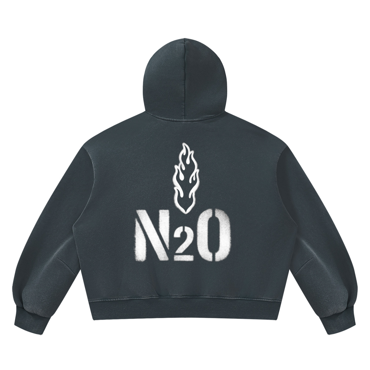 fallenstar Unisex Vintage Wash Boxy Fleece Hoodie