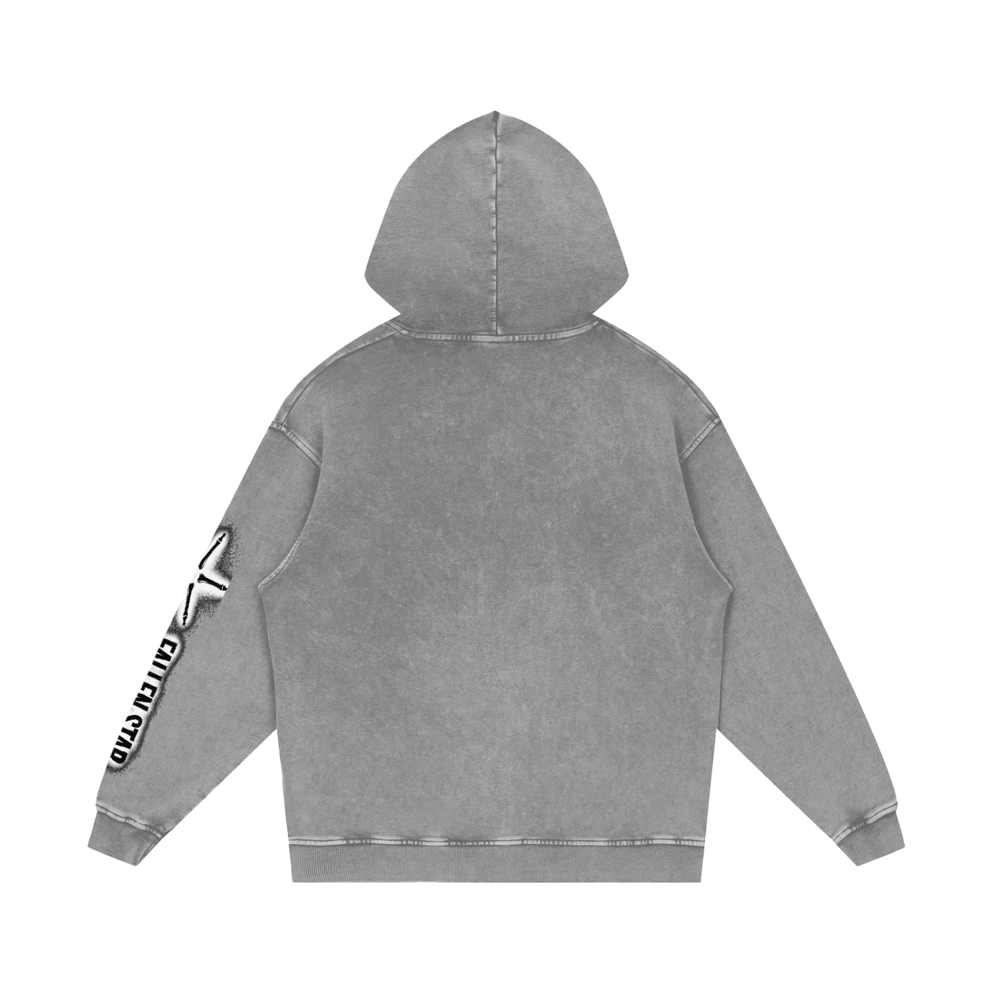 fallenstar Snow Washed Loose Cotton Hoodie