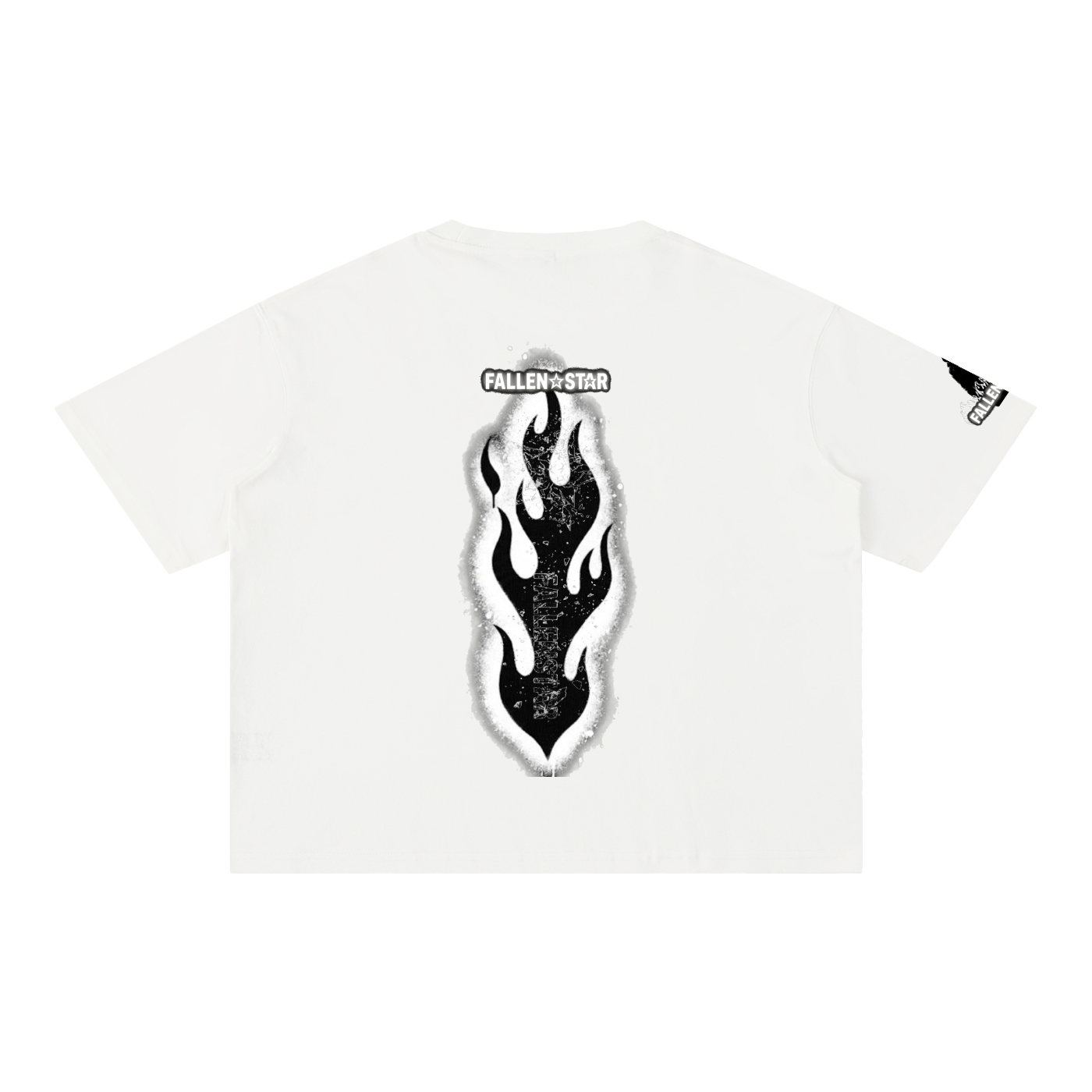fallenstar Mineral Wash Boxy Cotton T-Shirt