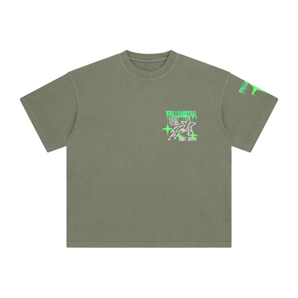 fallenstar Enzyme Washed T-Shirt