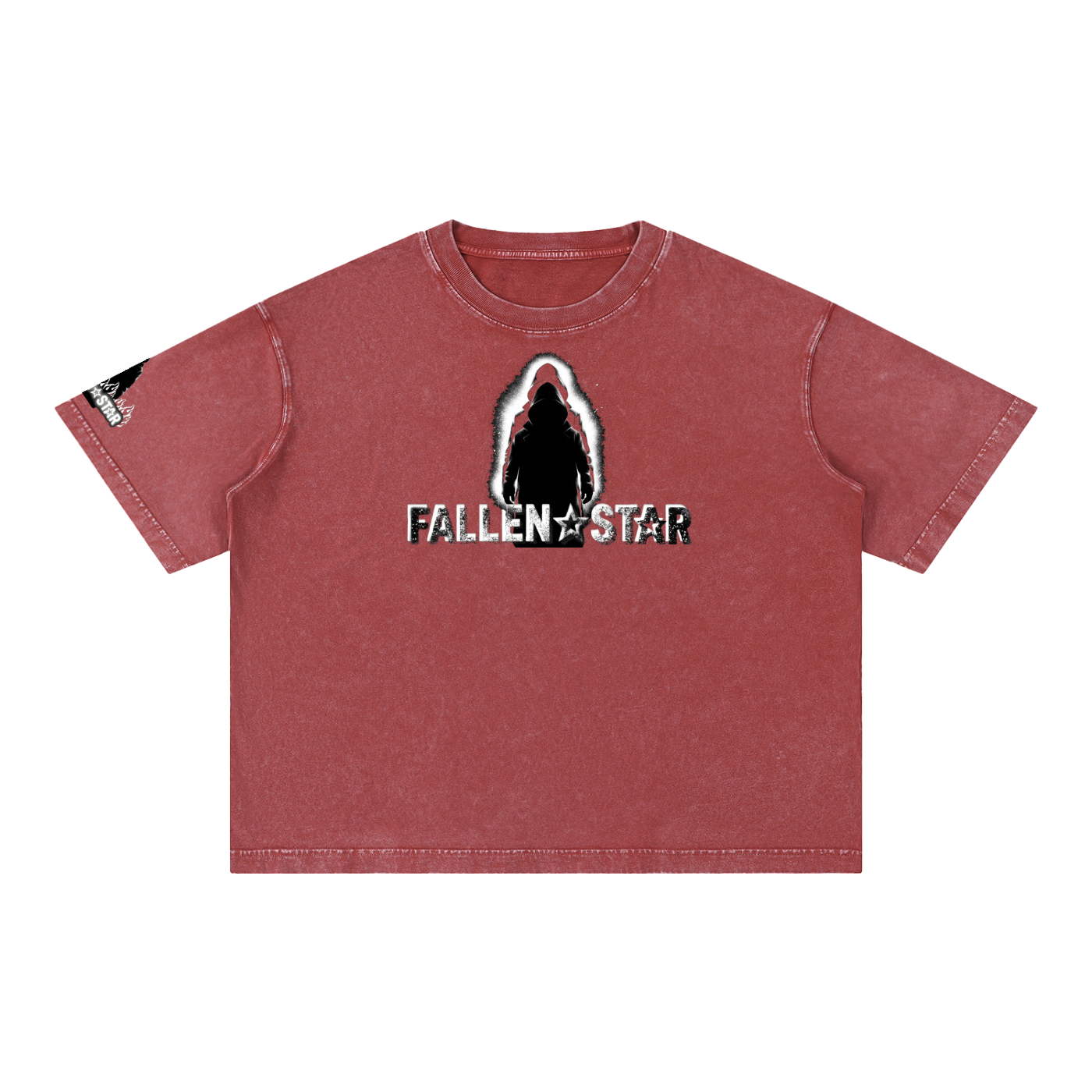 fallenstar Mineral Wash Boxy Cotton T-Shirt