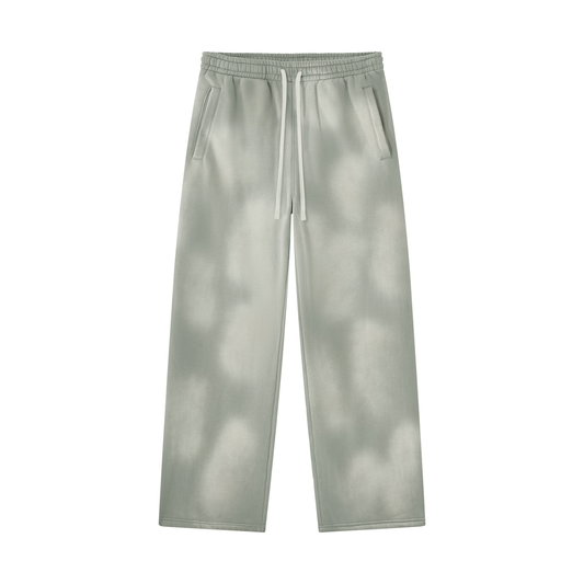 Unisex Sunfade Wide Leg Fleece Sweatpants