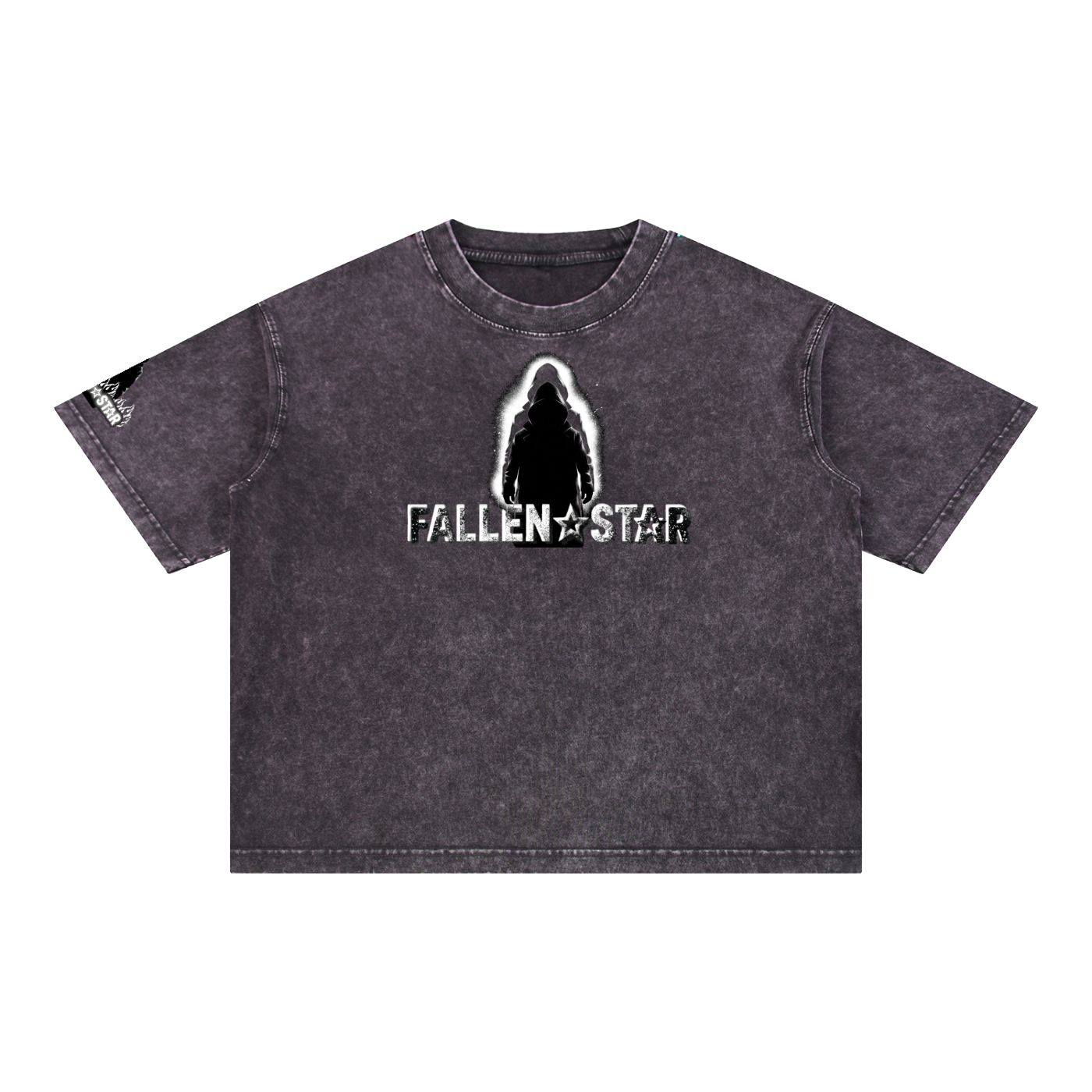 fallenstar Mineral Wash Boxy Cotton T-Shirt