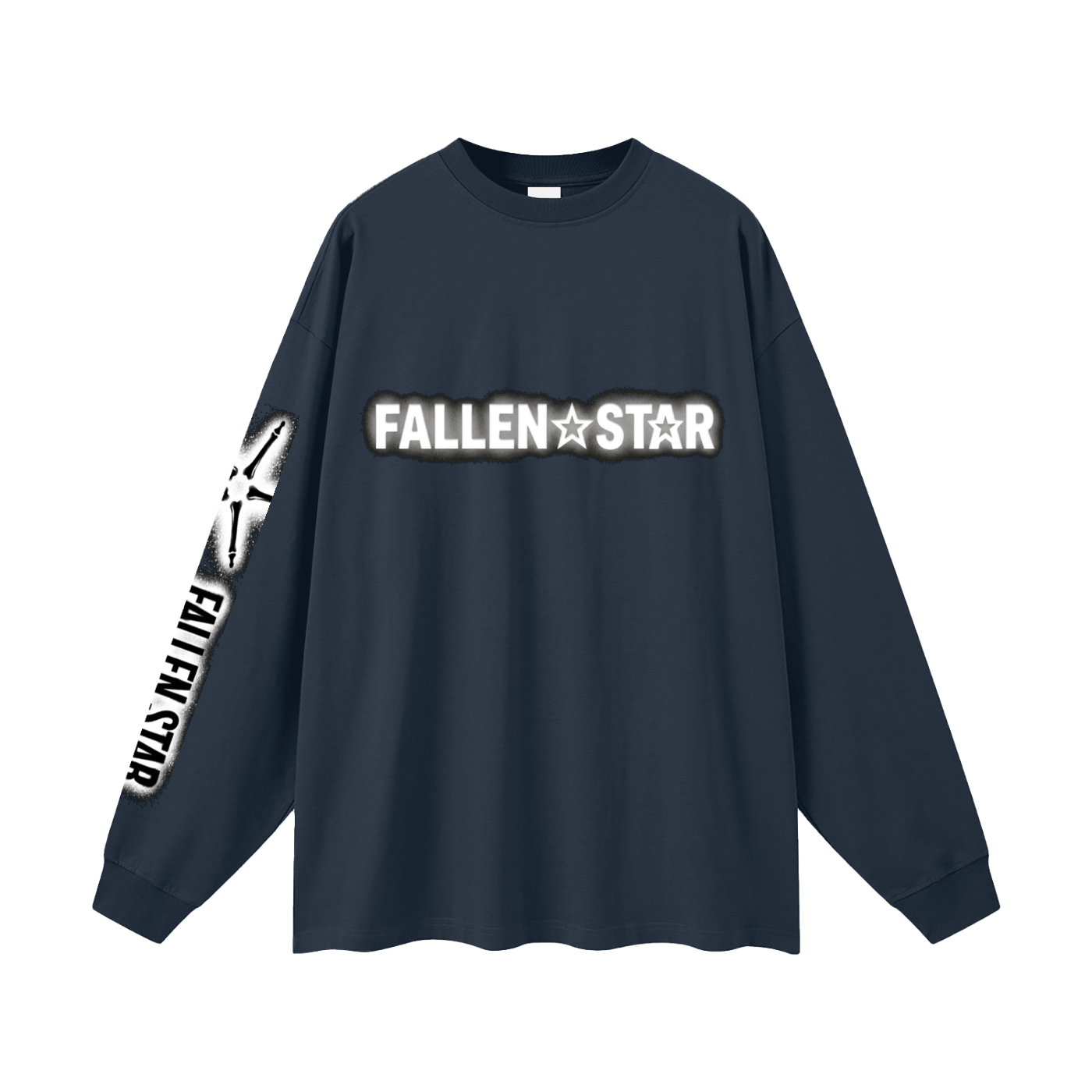 fallenstar Oversized Unisex Long Sleeve T-Shirt