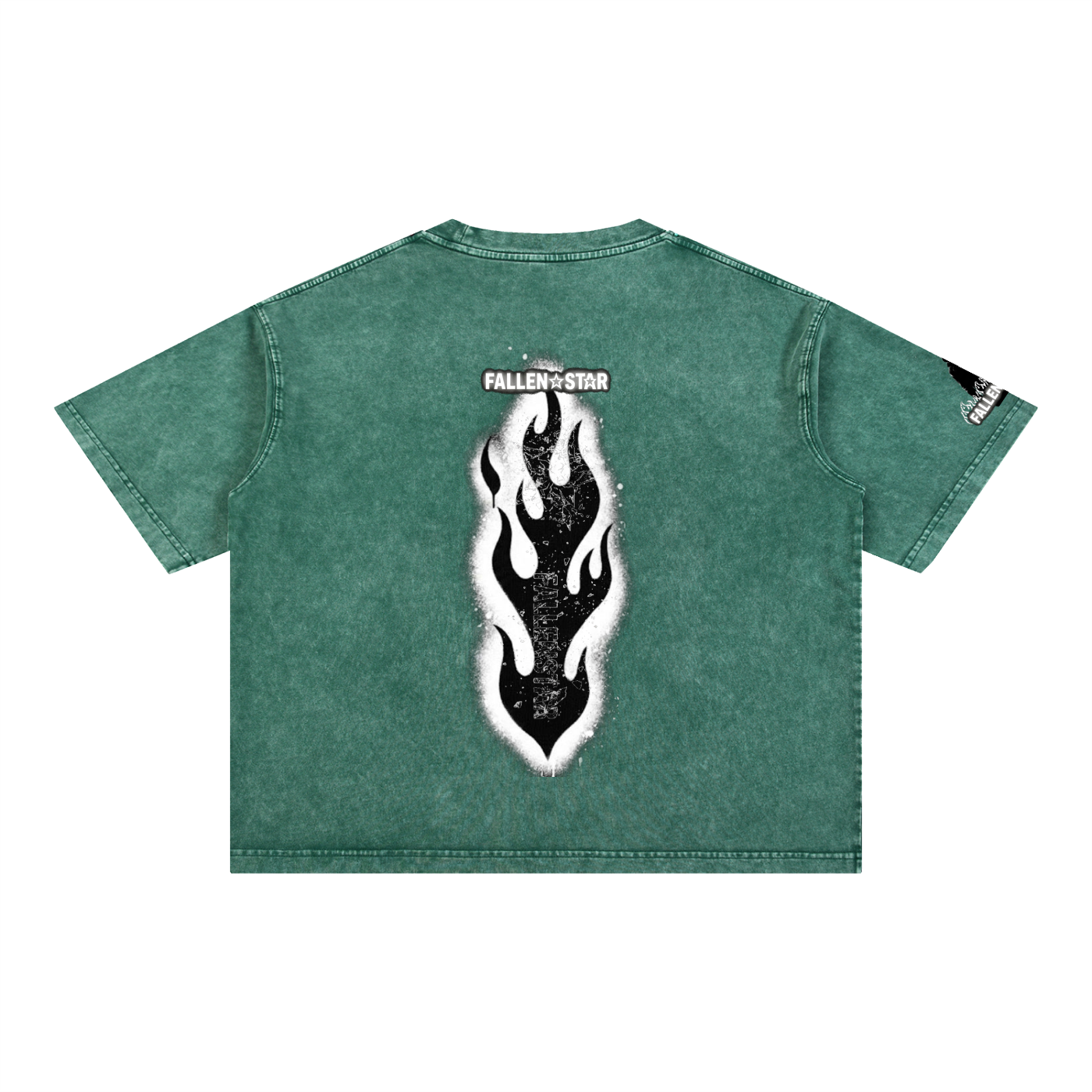 fallenstar Mineral Wash Boxy Cotton T-Shirt