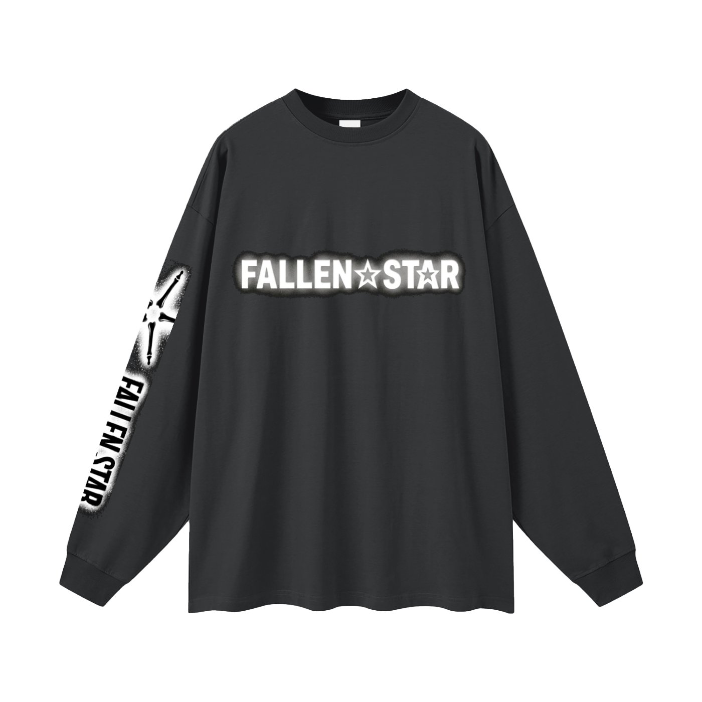 fallenstar Oversized Unisex Long Sleeve T-Shirt