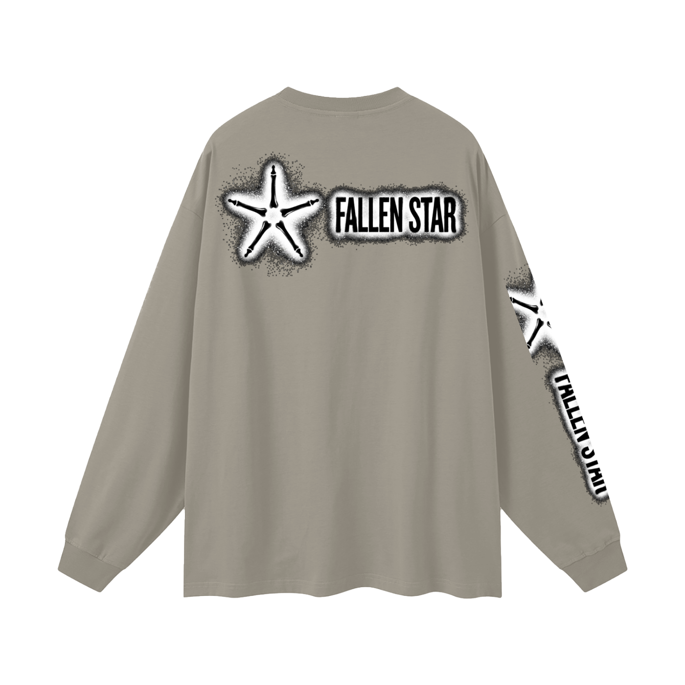 fallenstar Oversized Unisex Long Sleeve T-Shirt