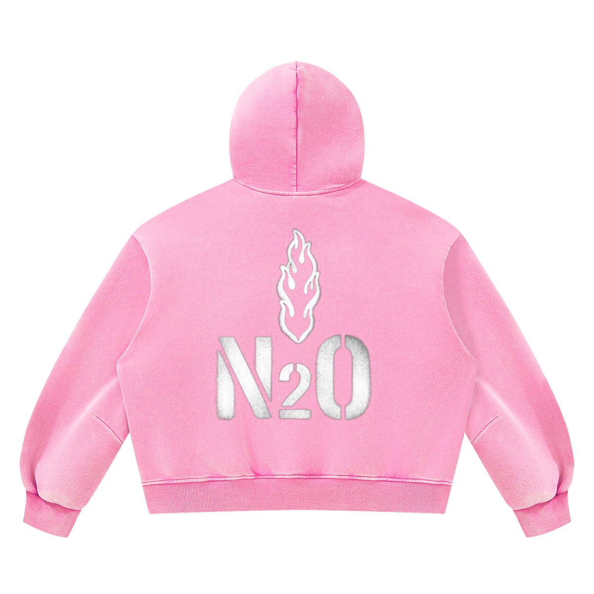 fallenstar Unisex Vintage Wash Boxy Fleece Hoodie