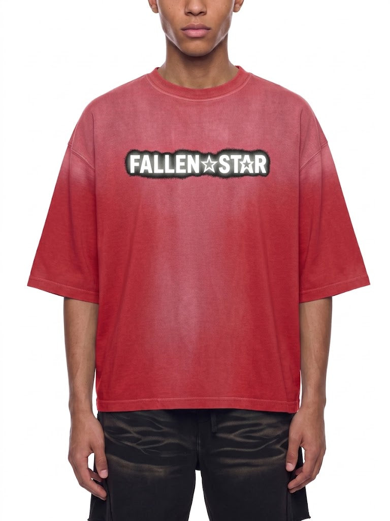 fallenstar Unisex Vintage Wash Sunfade Boxy T-Shirt