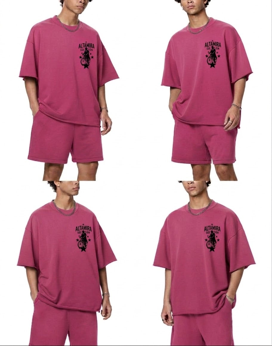 Sun Fade Raw Edge T-Shirt
