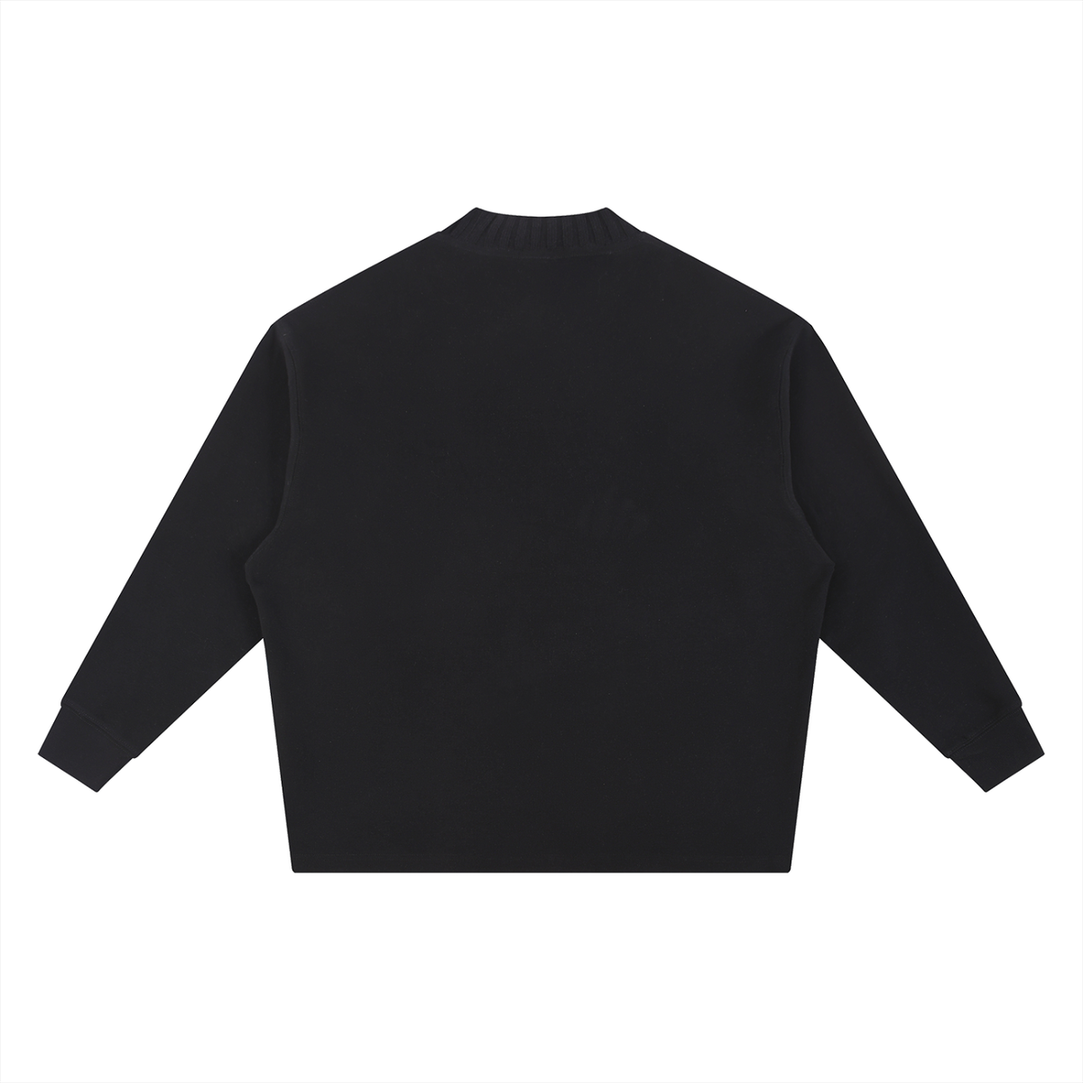 Knitted Round Neck Oversize Sweatshirt
