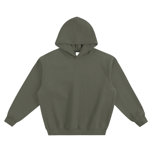 Fleeced Boxy Hoodie