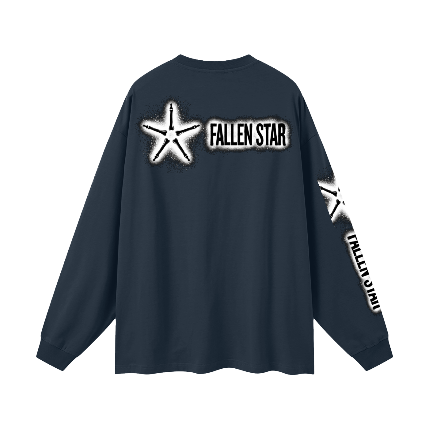 fallenstar Oversized Unisex Long Sleeve T-Shirt