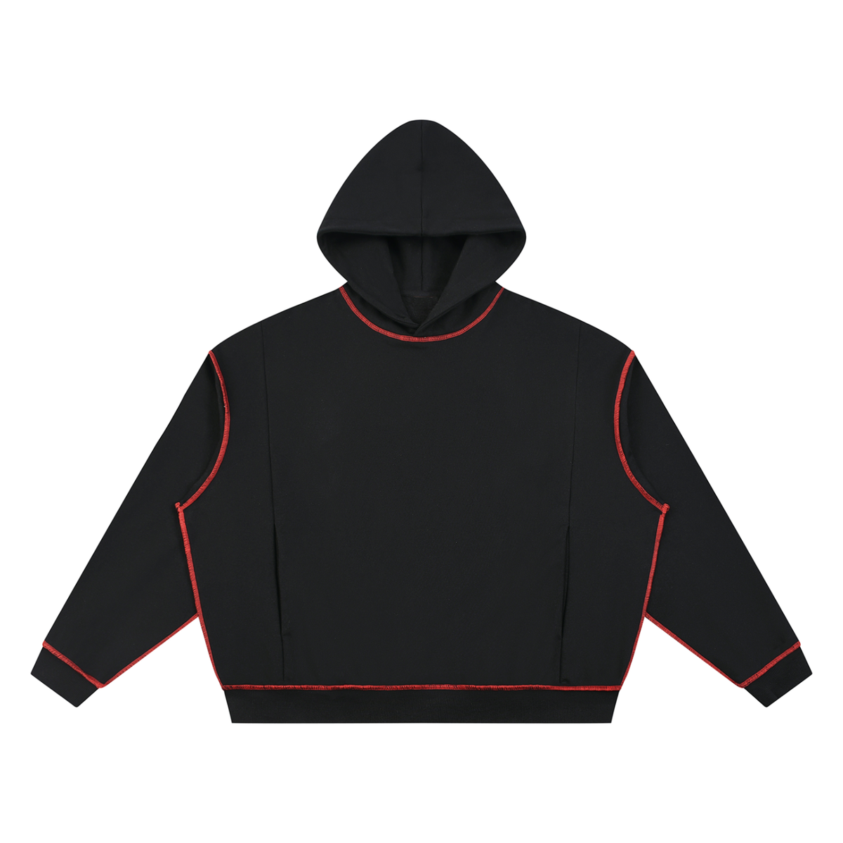 Unisex Boxy Heavyweight Topstitch Hoodie