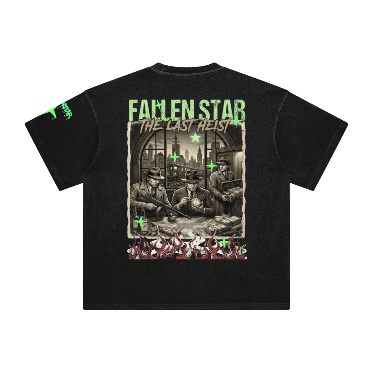 fallenstar Enzyme Washed T-Shirt