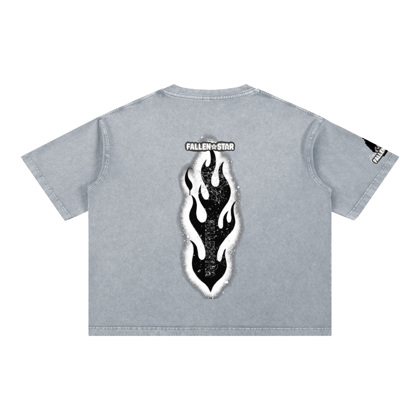 fallenstar Mineral Wash Boxy Cotton T-Shirt