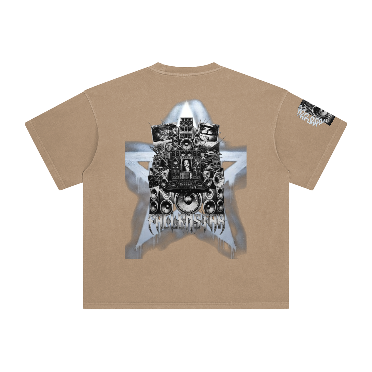 fallenstar Enzyme Washed T-Shirt