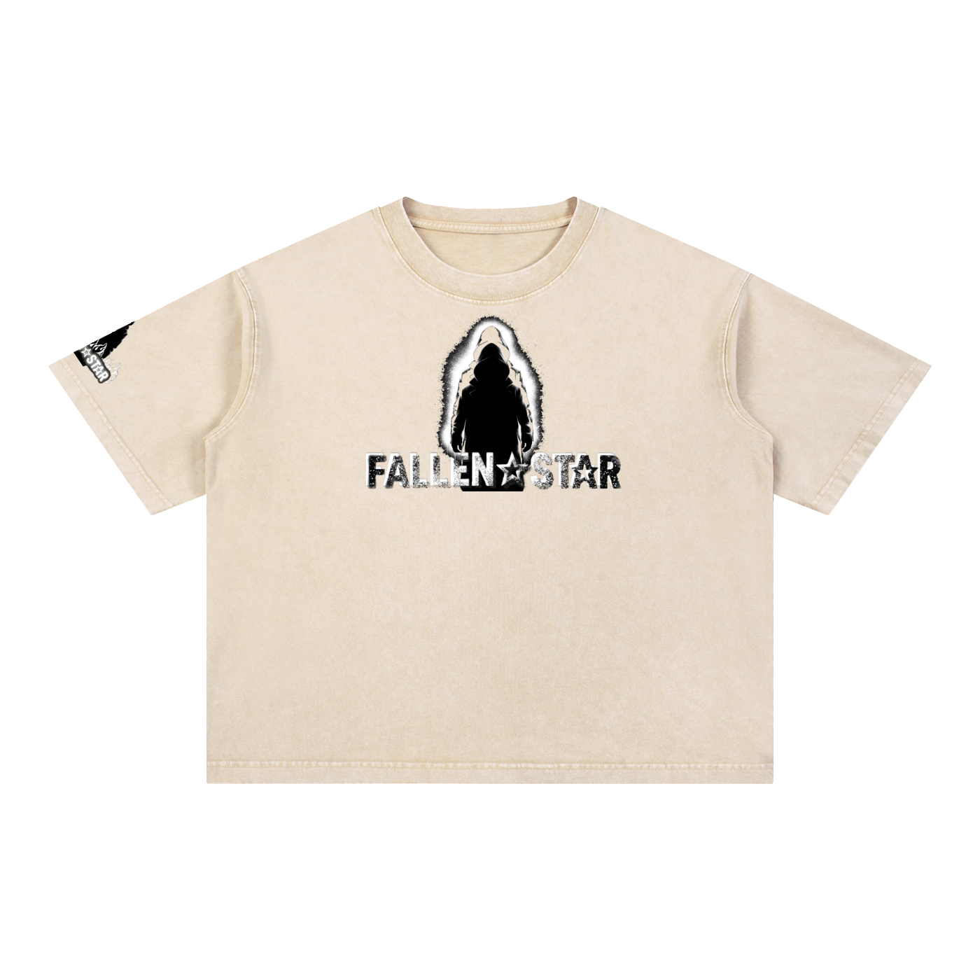 fallenstar Mineral Wash Boxy Cotton T-Shirt
