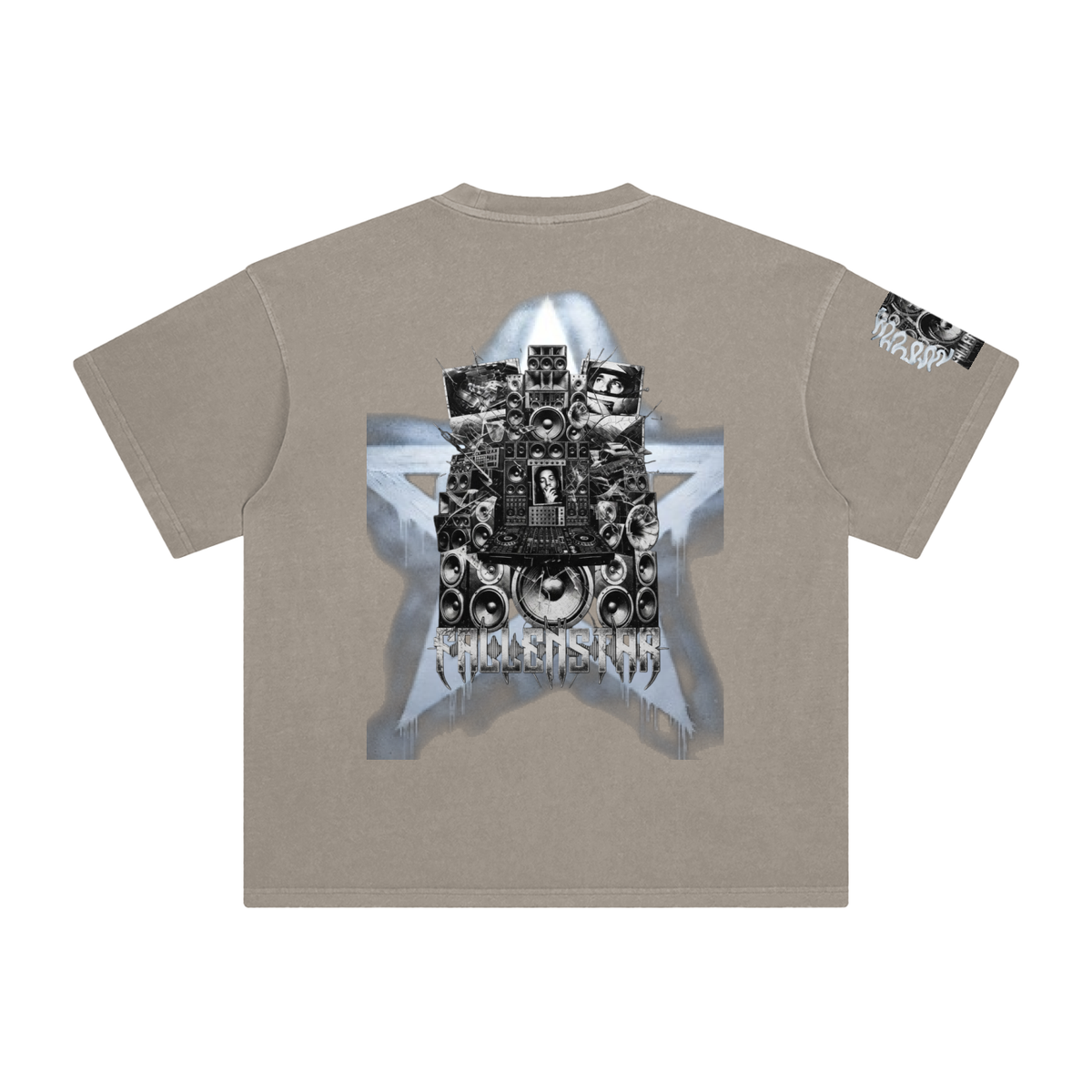 fallenstar Enzyme Washed T-Shirt