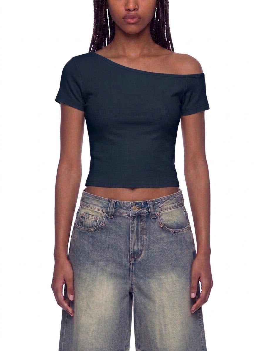 Women’s Off-the-Shoulder T-Shirt