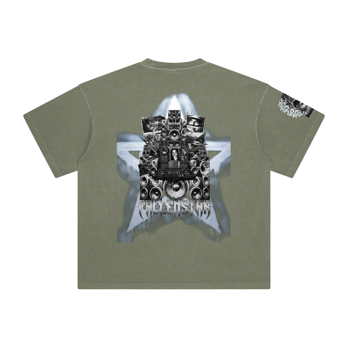fallenstar Enzyme Washed T-Shirt