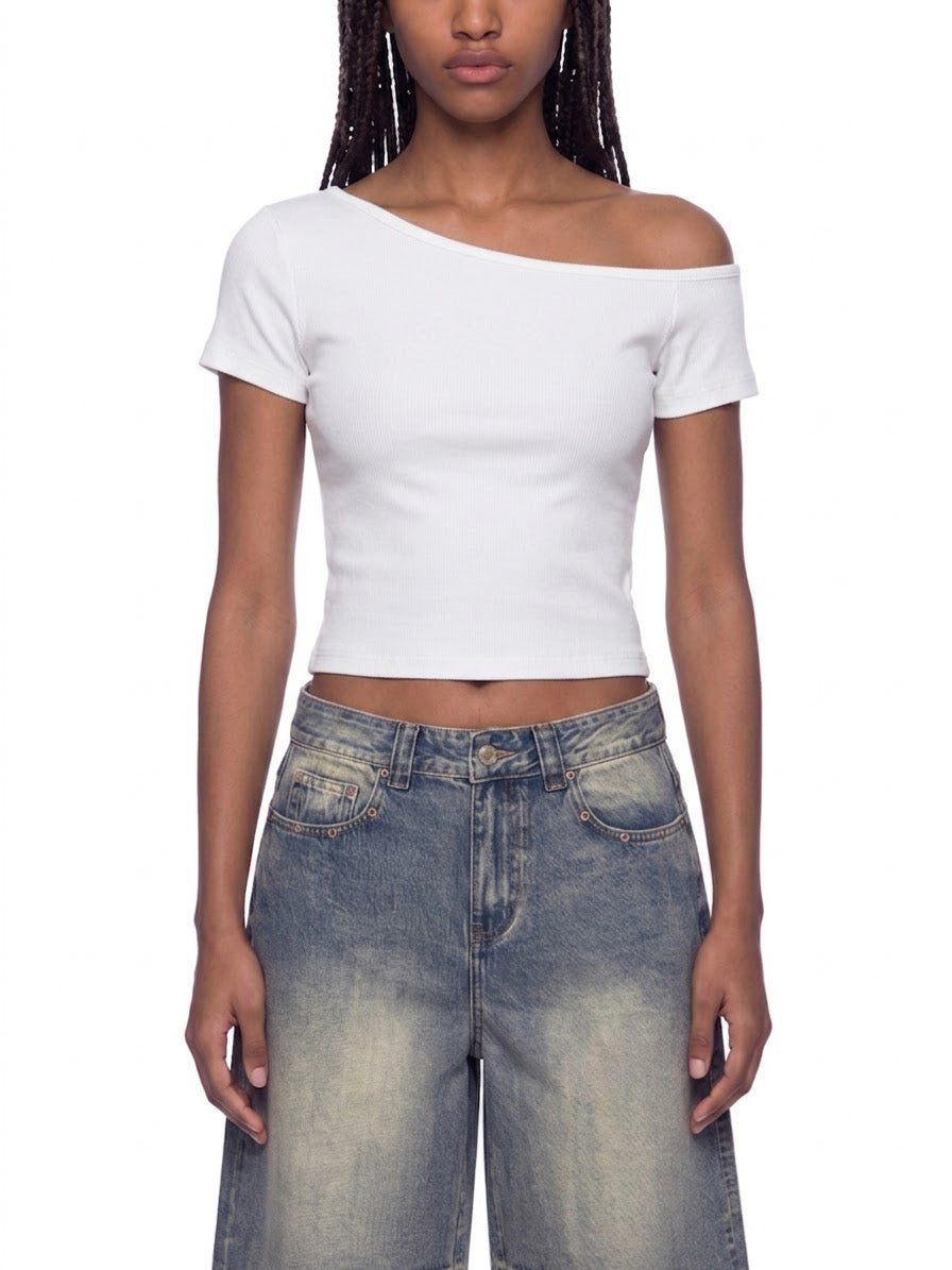 Women’s Off-the-Shoulder T-Shirt