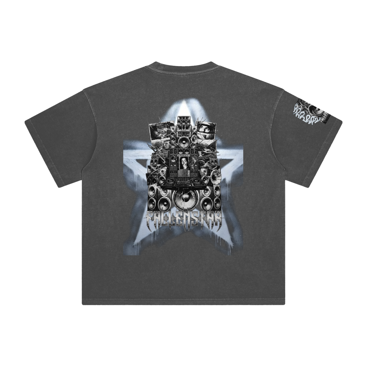 fallenstar Enzyme Washed T-Shirt