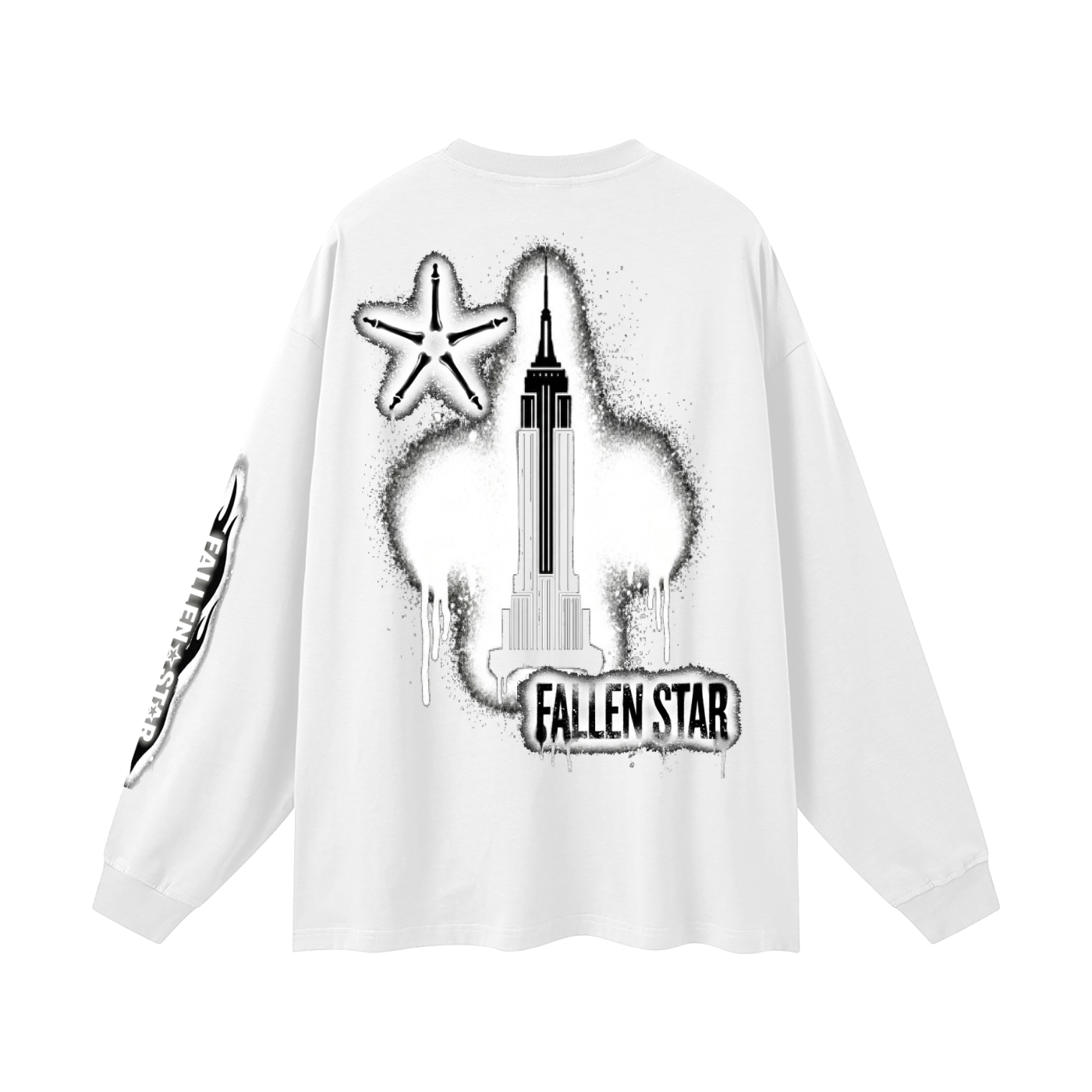 fallenstar Oversized Unisex Long Sleeve T-Shirt