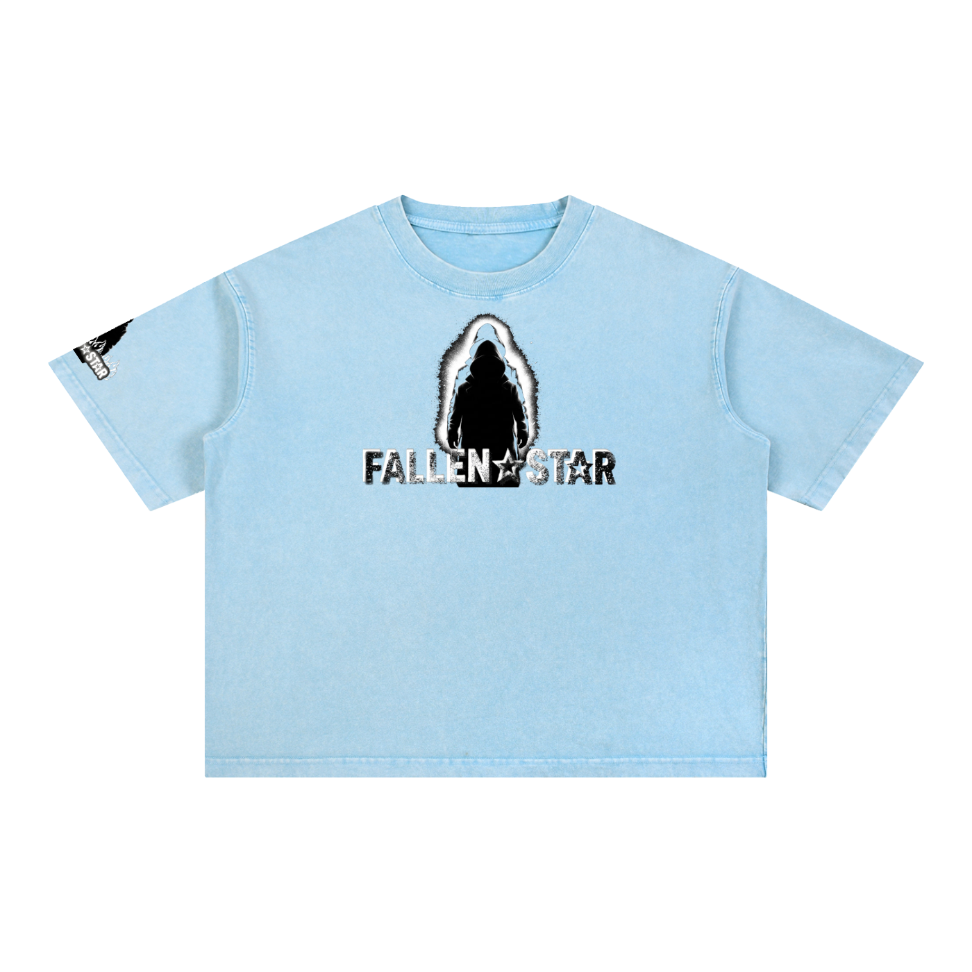 fallenstar Mineral Wash Boxy Cotton T-Shirt