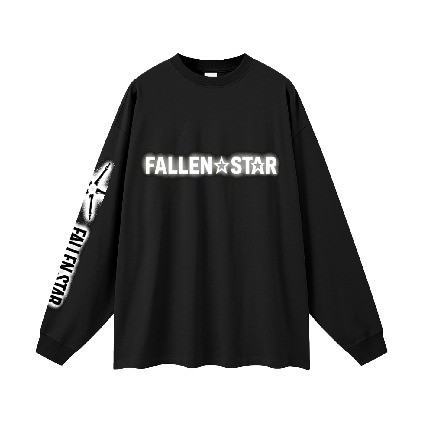 fallenstar Oversized Unisex Long Sleeve T-Shirt