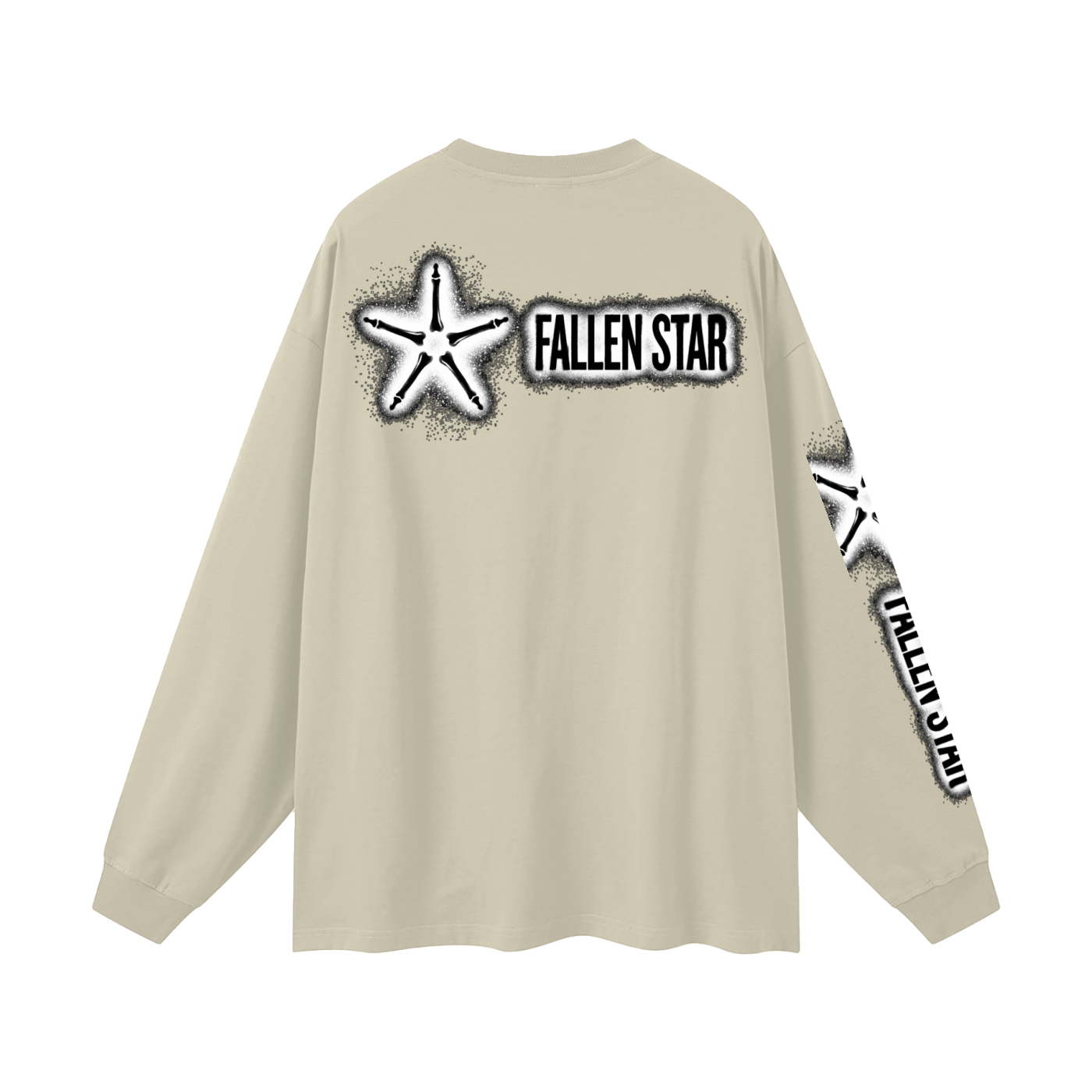 fallenstar Oversized Unisex Long Sleeve T-Shirt