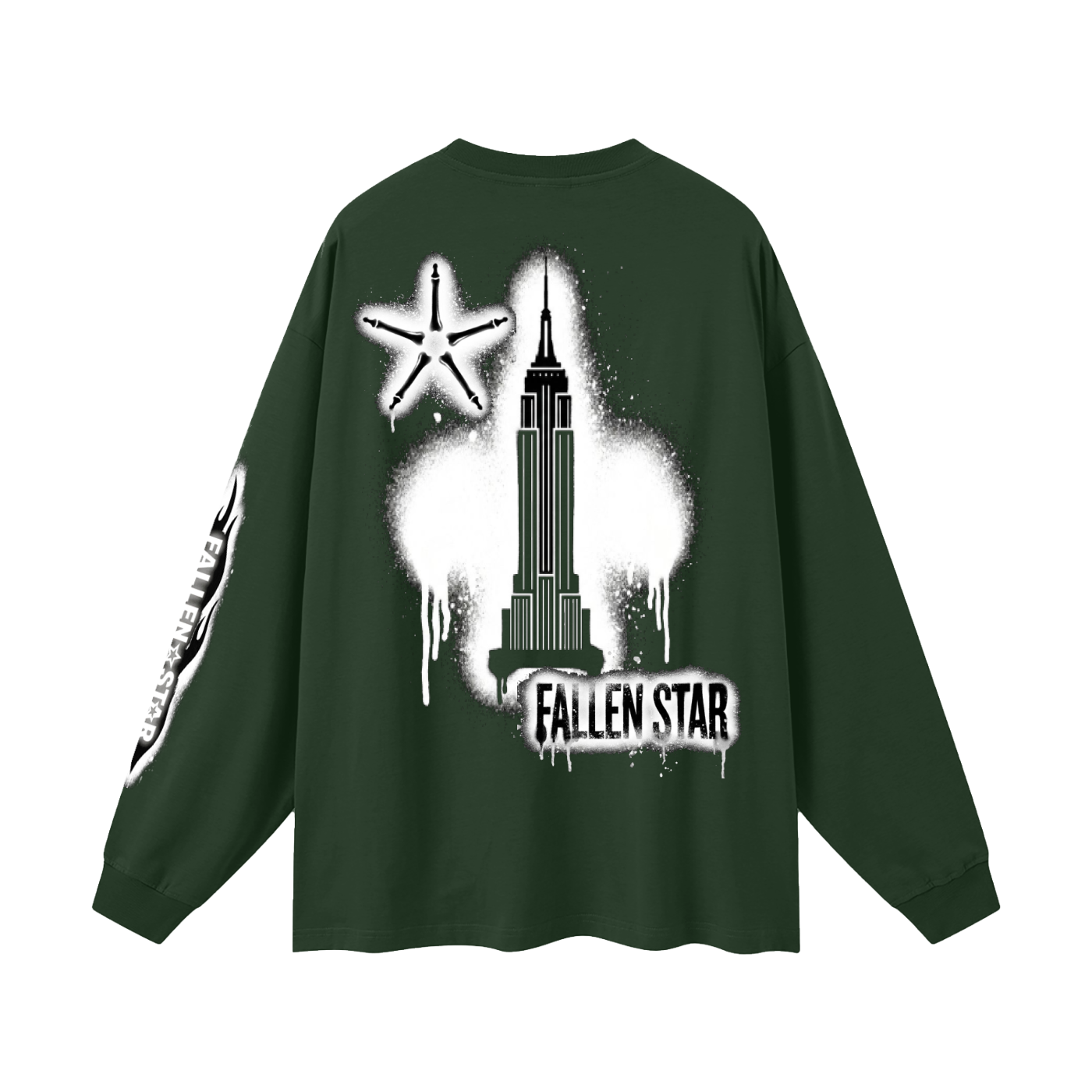 fallenstar Oversized Unisex Long Sleeve T-Shirt